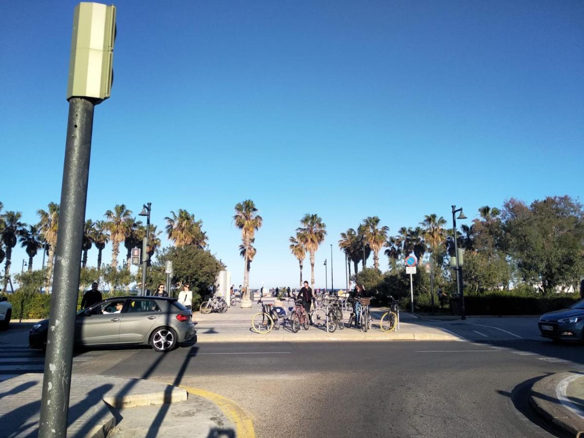 Acogedor Estudio A Metros De La Playa, Con Zonas Comunes Y Terraza 3B Βαλένθια Εξωτερικό φωτογραφία