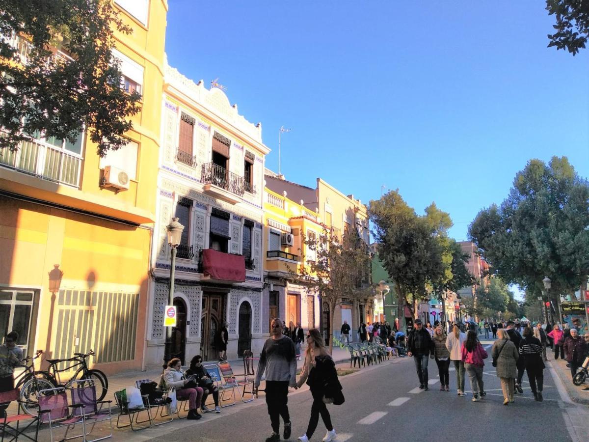 Acogedor Estudio A Metros De La Playa, Con Zonas Comunes Y Terraza 3B Βαλένθια Εξωτερικό φωτογραφία